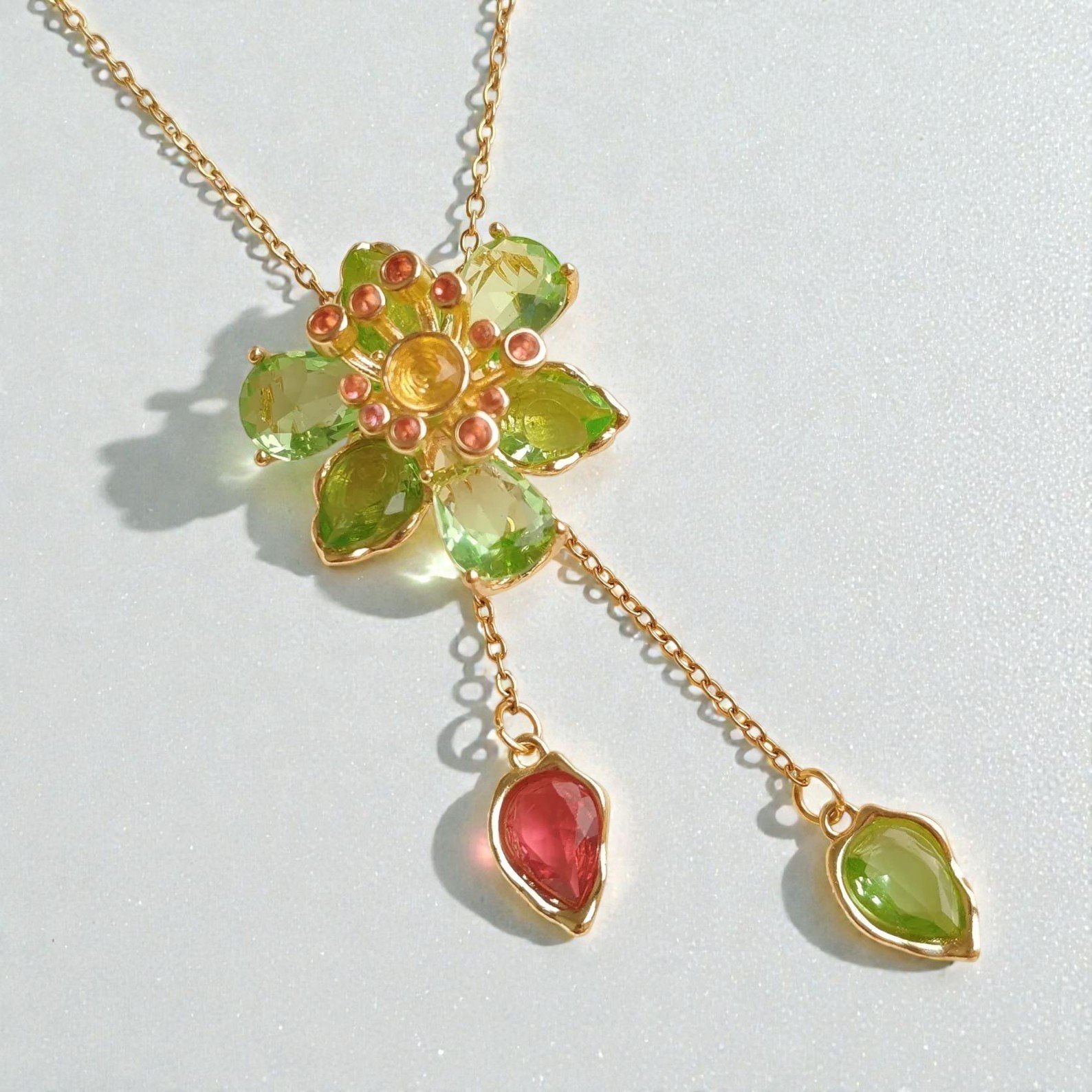 Idyllia Asansörlü Y Kolye