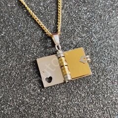 Kişiye Özel Sayfalı Kitap Kolye