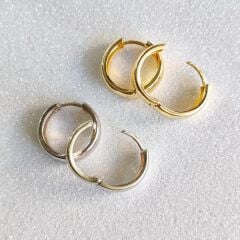 Basic Aesthetic Halka Küpe