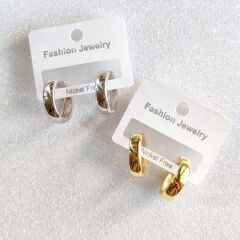 Basic Aesthetic Halka Küpe