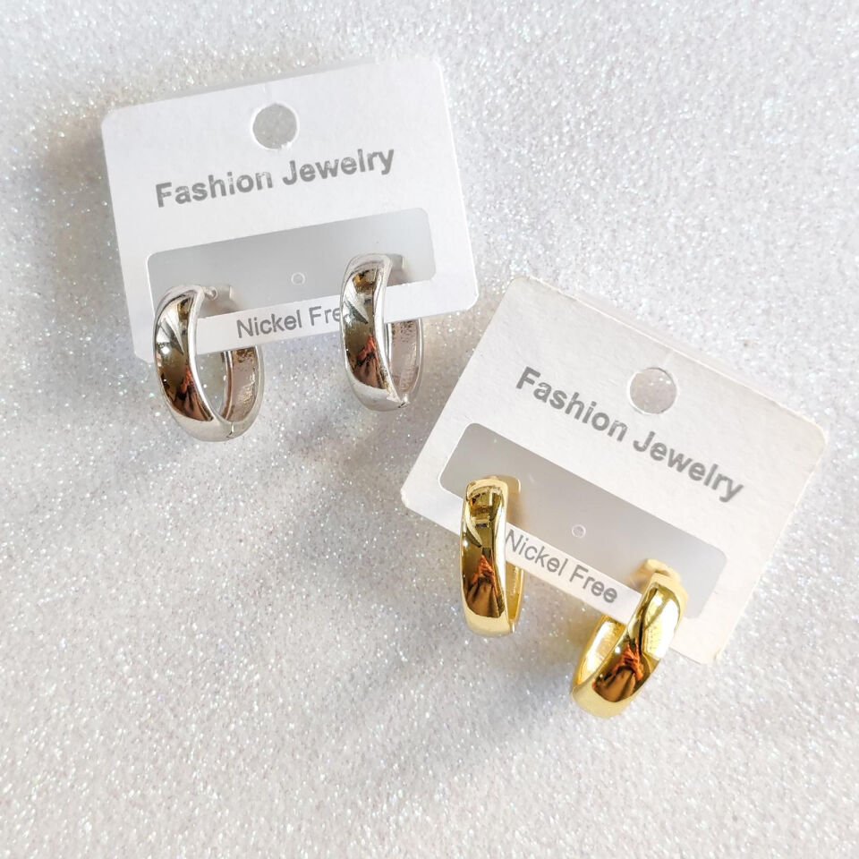 Basic Aesthetic Halka Küpe