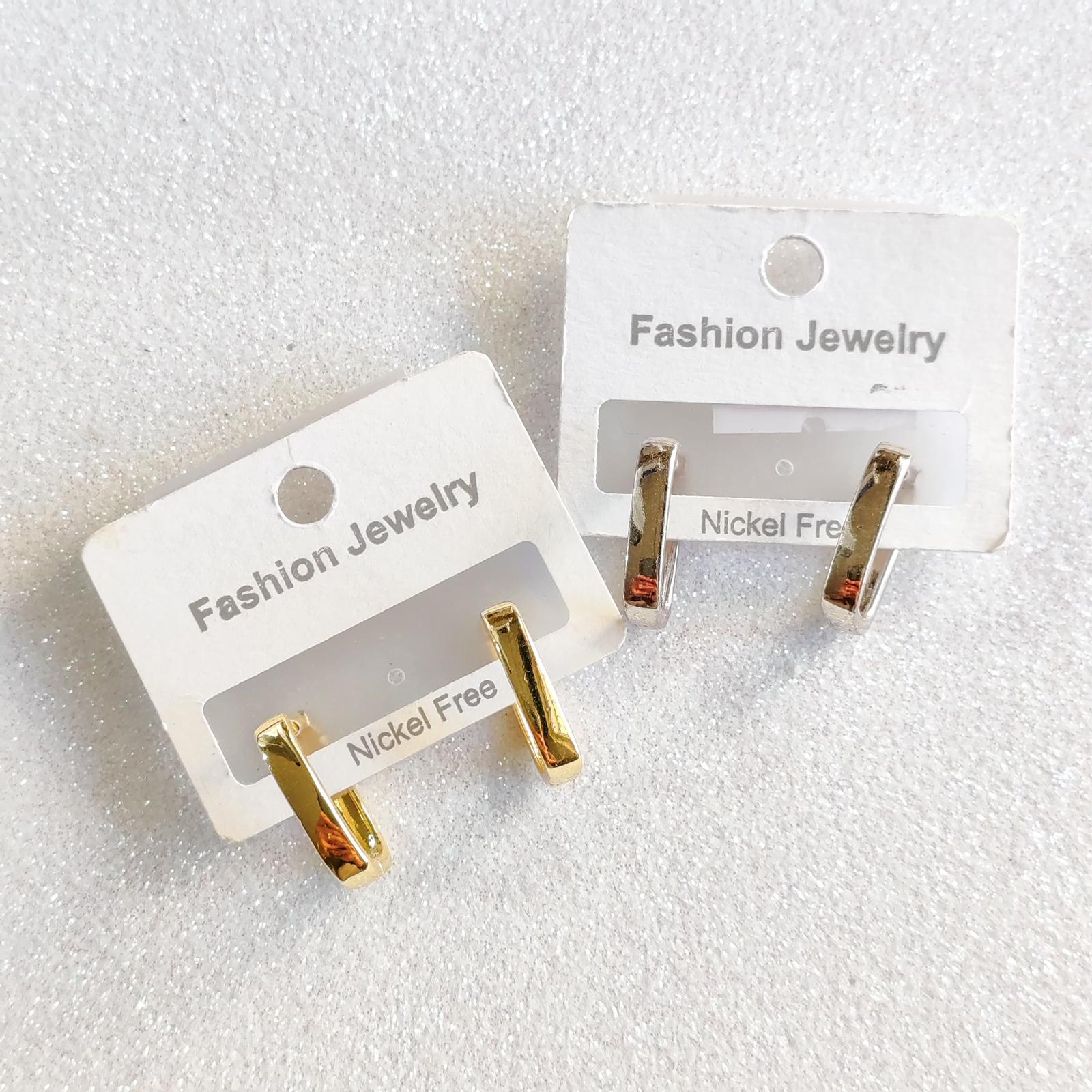 Dikdörtgen Halka Küpe