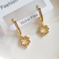 Luck Yonca Küpe - Şans Küpesi