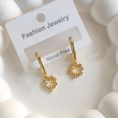 Luck Yonca Küpe - Şans Küpesi